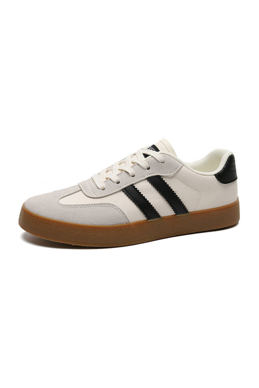 Striped Lace-up Sneakers