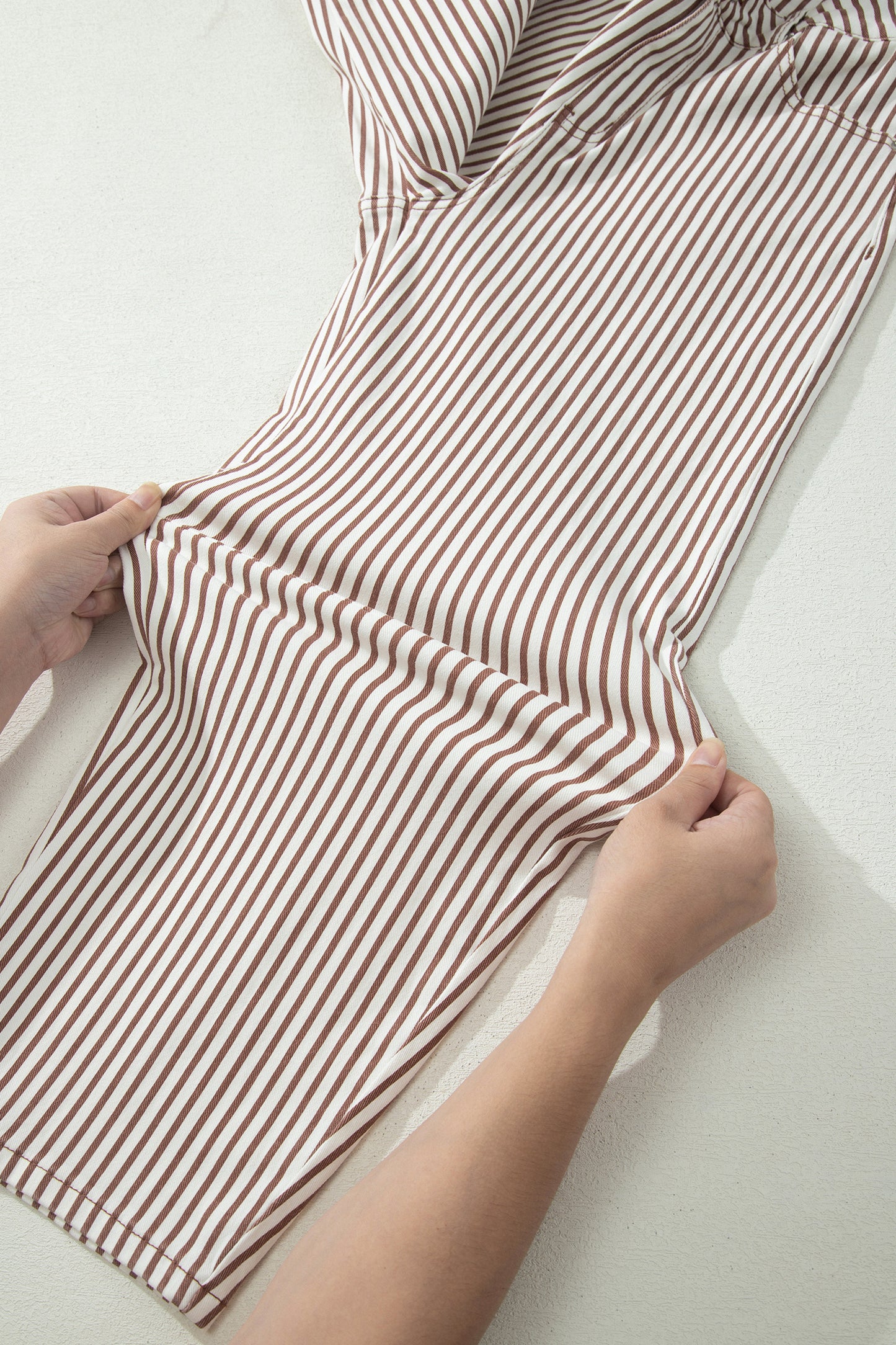 Stay Striped Barrel Jeans
