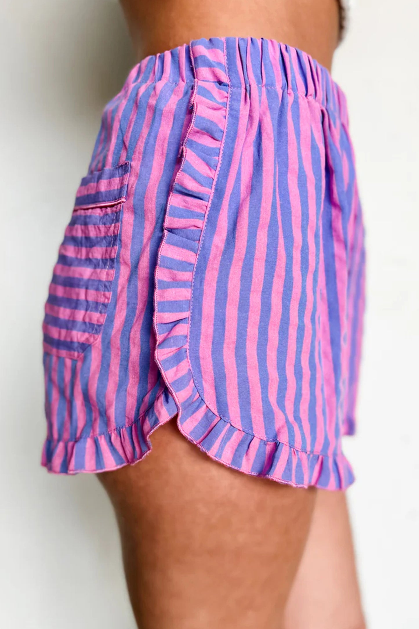 Rainey Ruffle Trim Shorts