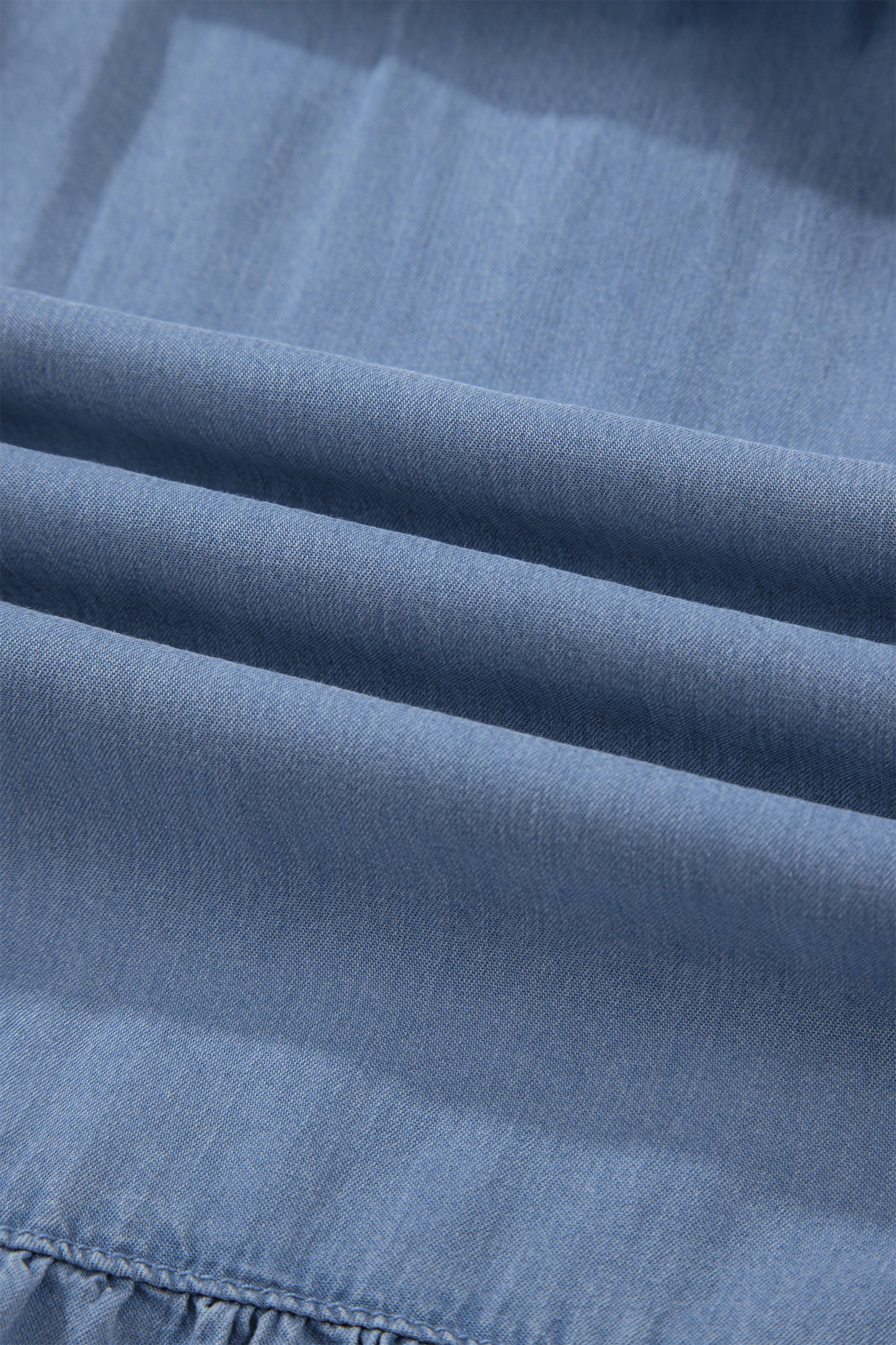 Beau Blue Denim Maxi Skirt