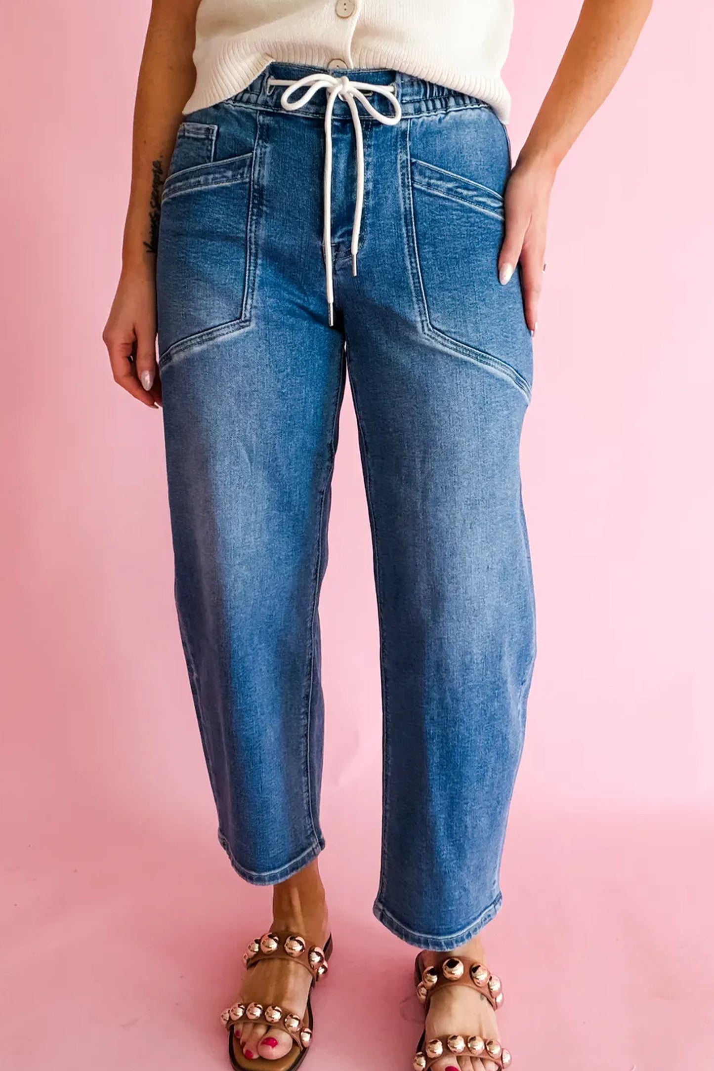 Ashleigh Ankle Length Denim Jeans