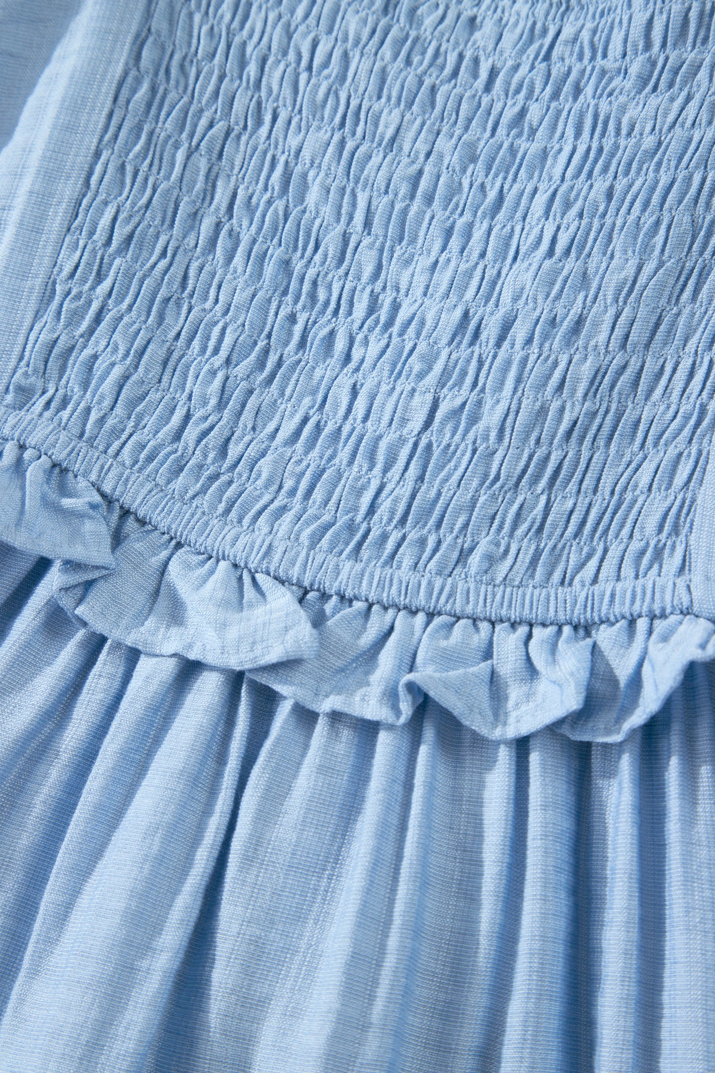 Mandi Ruffle Trim Maxi Dress