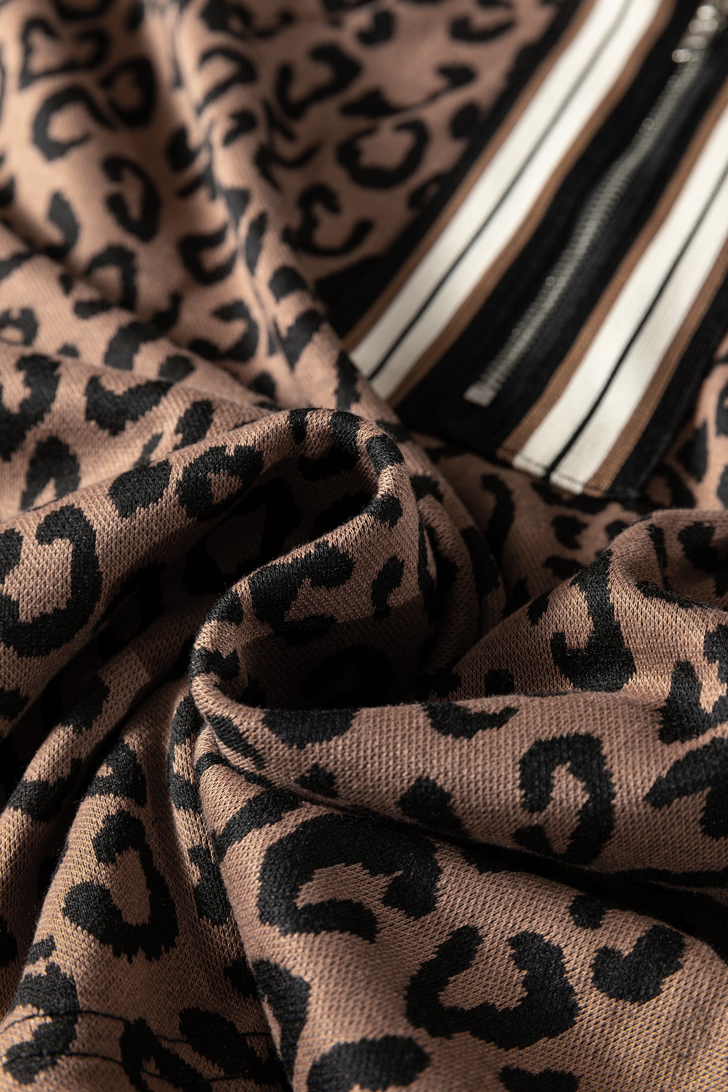 Leopard Print 2pc Mini Skirt Set