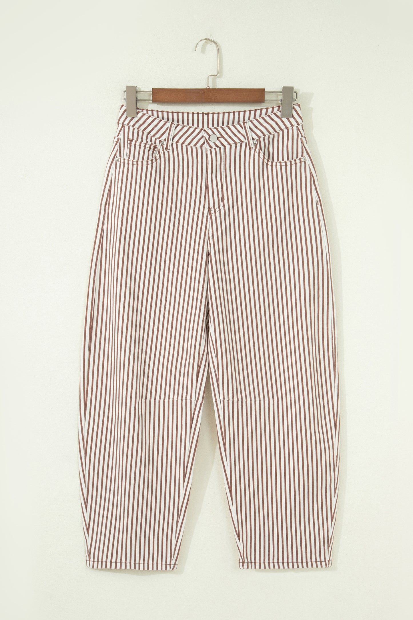 Stay Striped Barrel Jeans