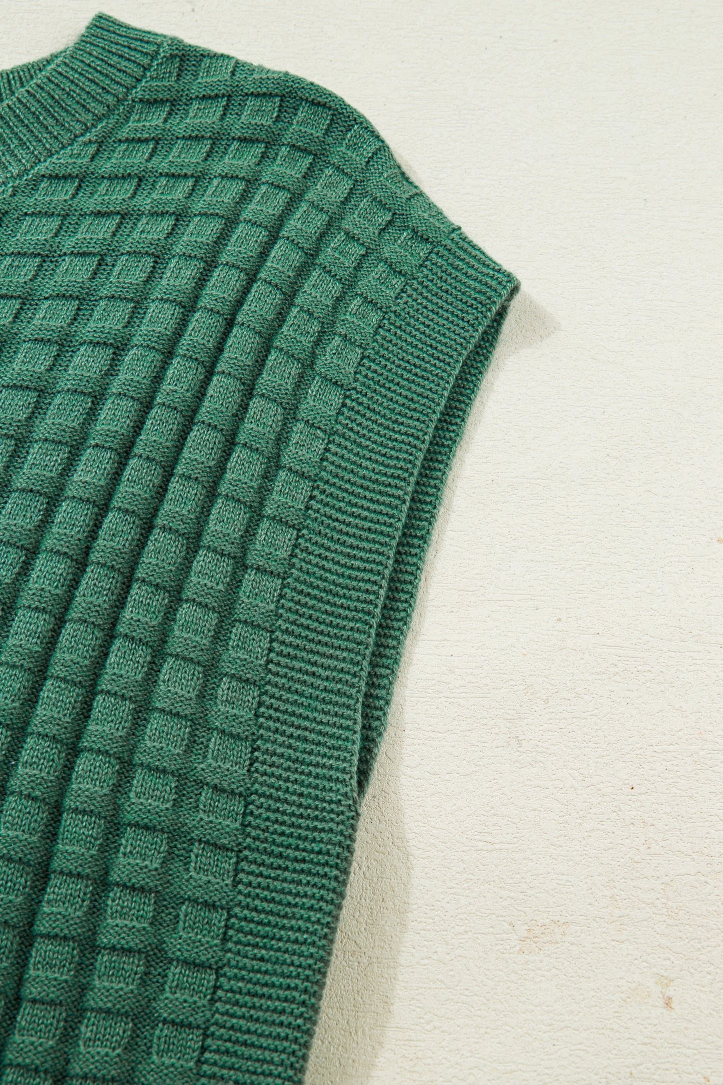 Mist Green Round Neck Sweater