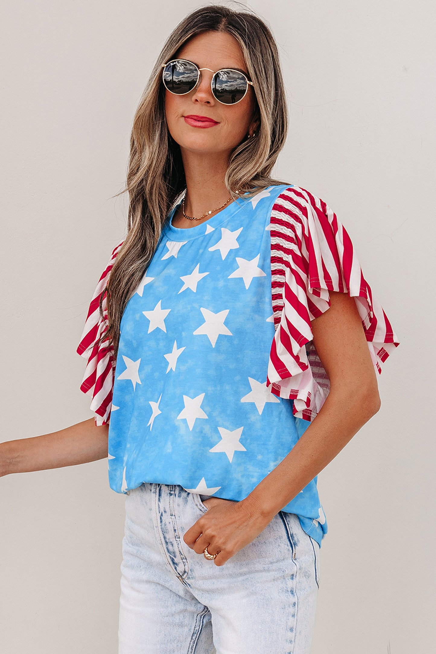 Vintage Stars and Stripes Top