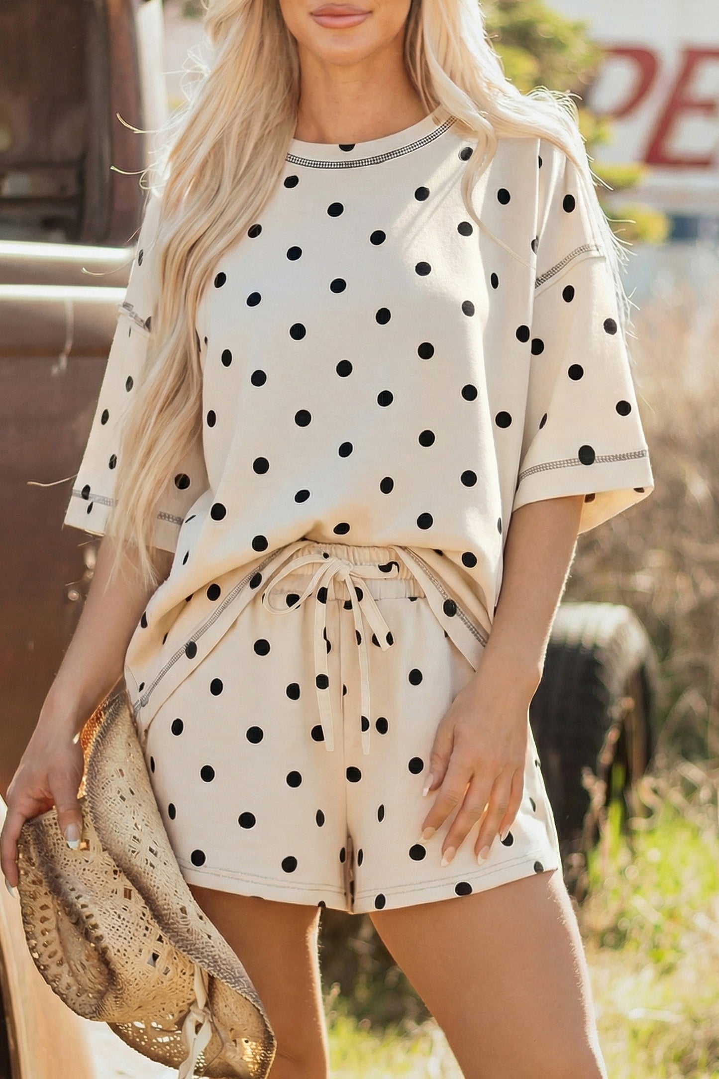 Poppy Exposed Seam 2pc Set