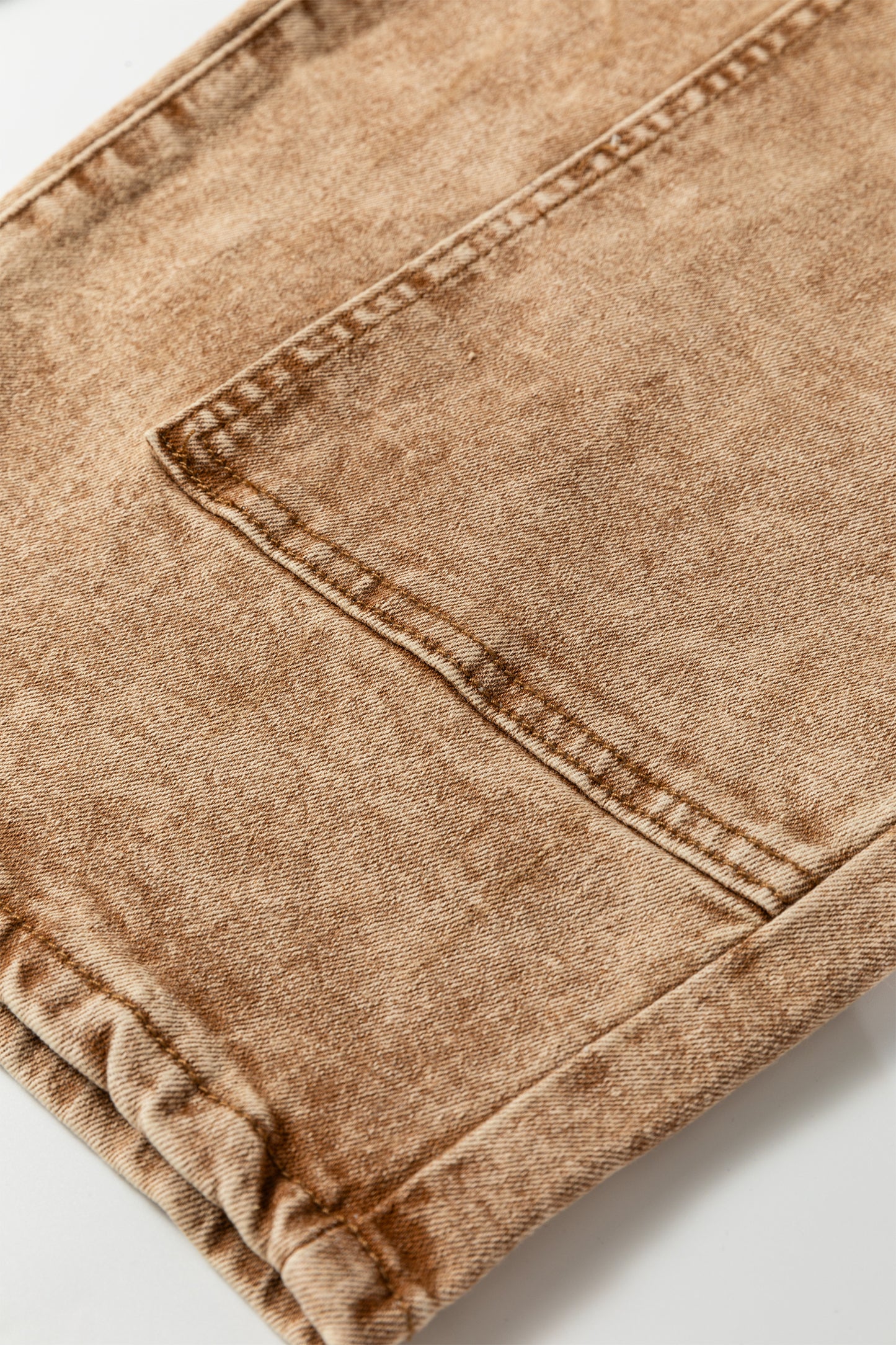 Acid Wash Barrel Jeans