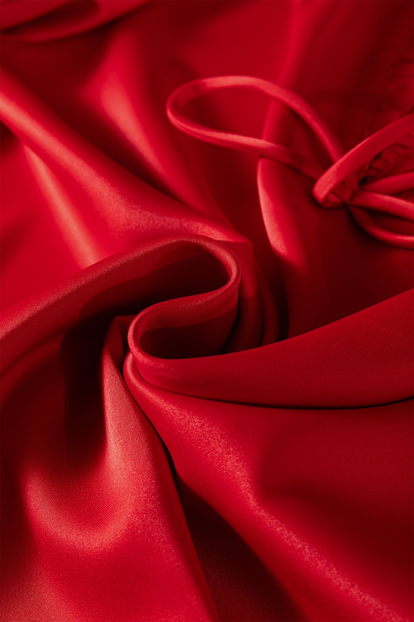 Frilly V-Neck Blouse